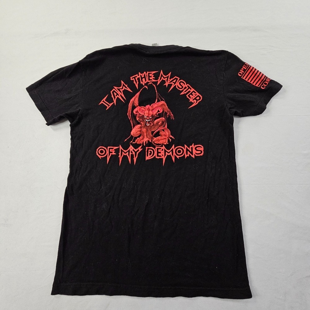 Master of my Demons Operation Companion Black Short‎ Sleeve T-Shirt Men's S